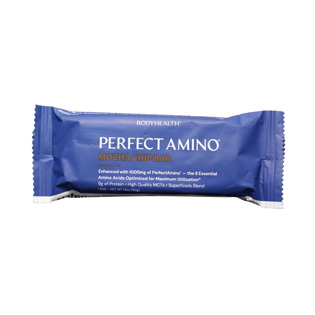 PerfectAmino Mocha Chip Bar - Individual bar