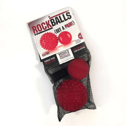 RockBalls mobility and recovery balls – textured and smooth set for self-massage